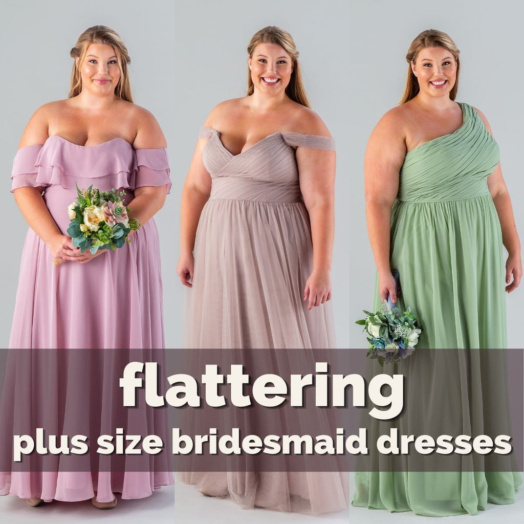 Plus Size Bridesmaid Dresses to Complement Your Curves