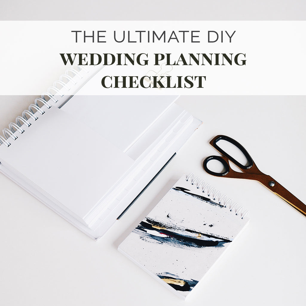 The Ultimate DIY Wedding Planning Checklist