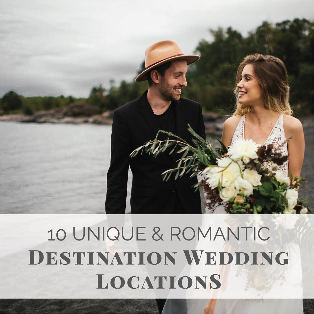 10 Unique Destination Wedding Locations & Ideas