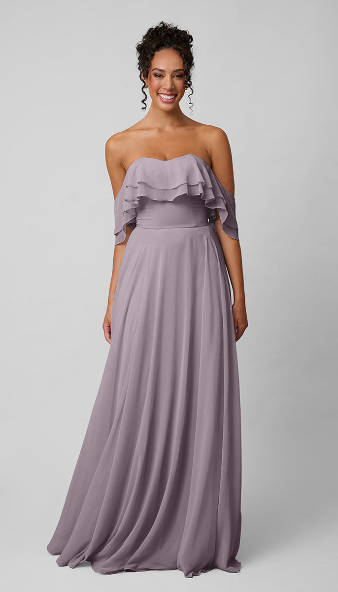 Kennedy Blue Allison Platinum Bridesmaid Dress | Wedding Shoppe Kennedy Blue Allison Platinum Bridesmaid Dress | Wedding Shoppe