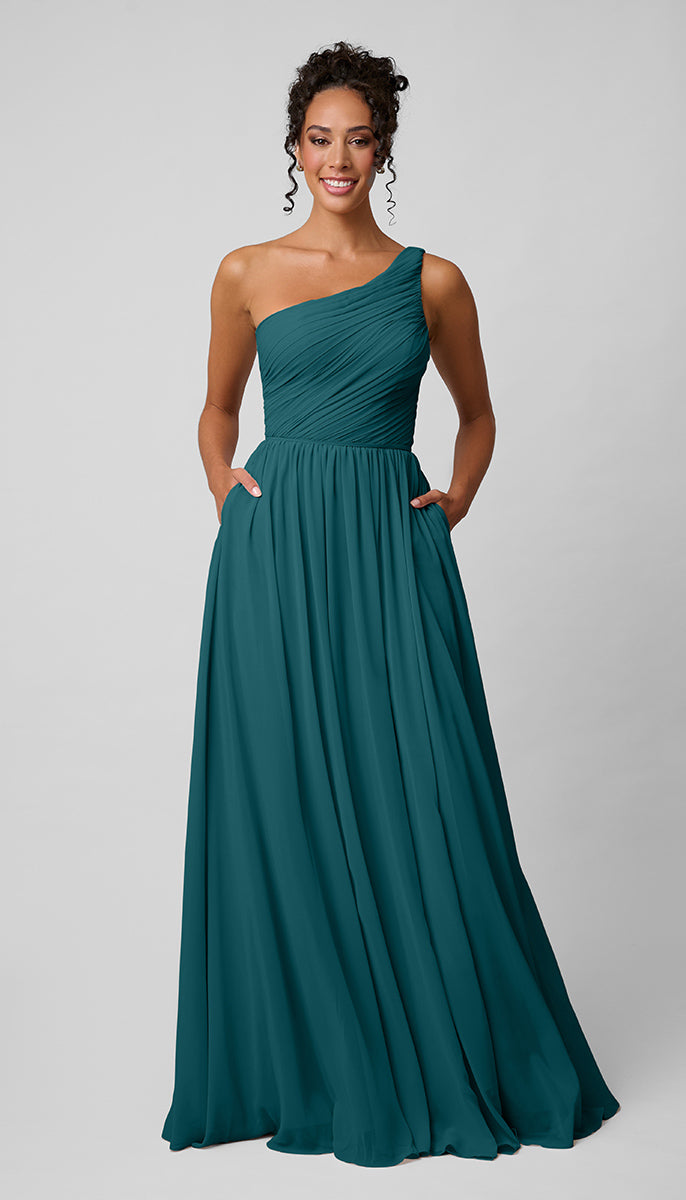 Kennedy Blue Athena Platinum Bridesmaid Dress