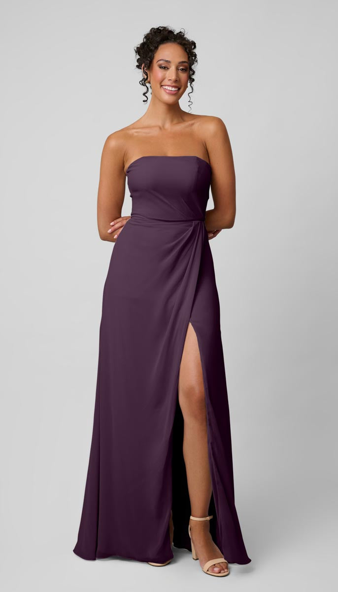 Kennedy Blue Audrey Platinum Bridesmaid Dress | Wedding Shoppe Kennedy Blue Audrey Platinum Bridesmaid Dress | Wedding Shoppe