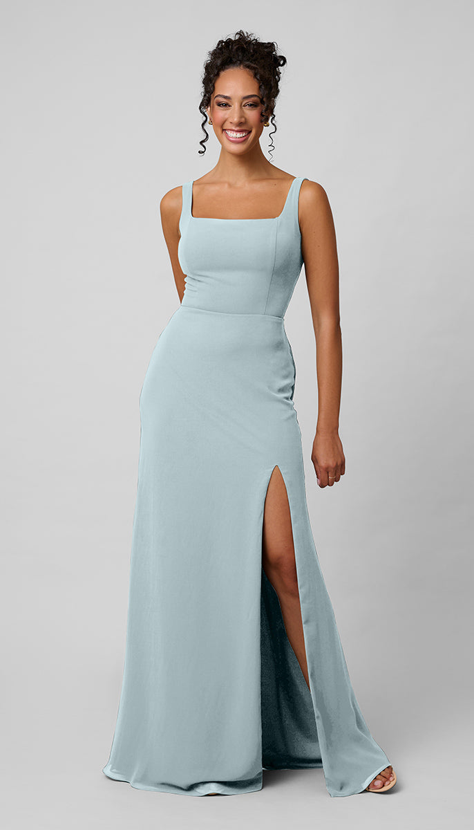 blue jay dress Featherweight Strapless Maxi Dress main image 1