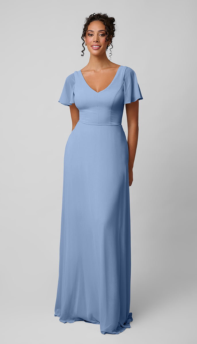 Kennedy Blue Katie Platinum Bridesmaid Dress | Wedding Shoppe Kennedy Blue Katie Platinum Bridesmaid Dress | Wedding Shoppe