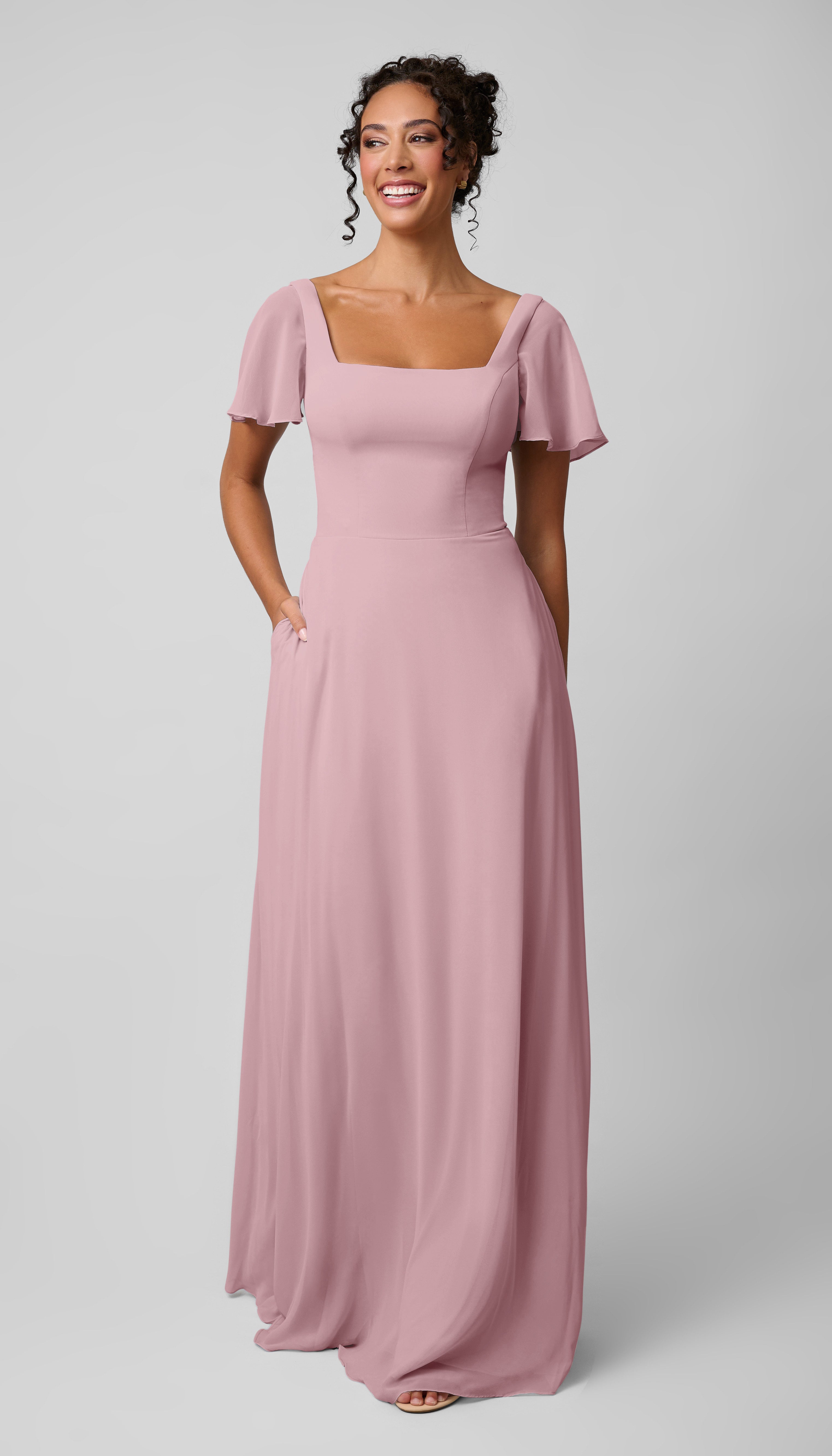 Kennedy Blue Kelly Bridesmaid Platinum Dress | Wedding Shoppe Kennedy Blue Kelly Bridesmaid Platinum Dress | Wedding Shoppe