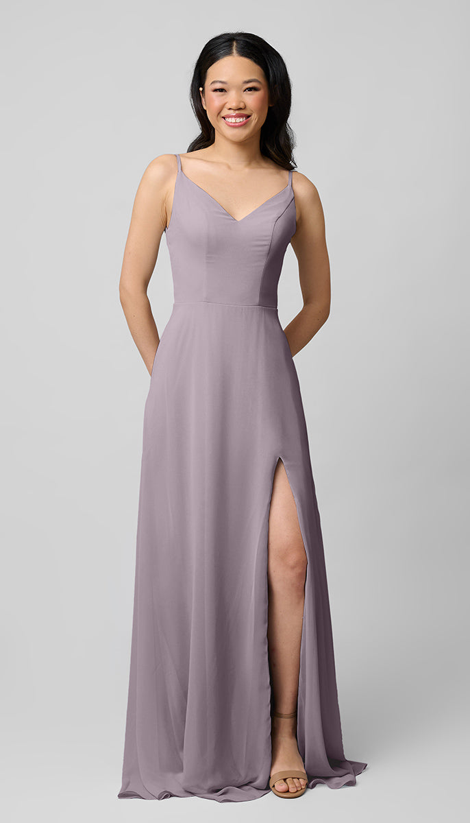 french lilac bridesmaid dresses Sage Green Bridesmaid Dresses Chiffon Long Style – TANYA BRIDAL