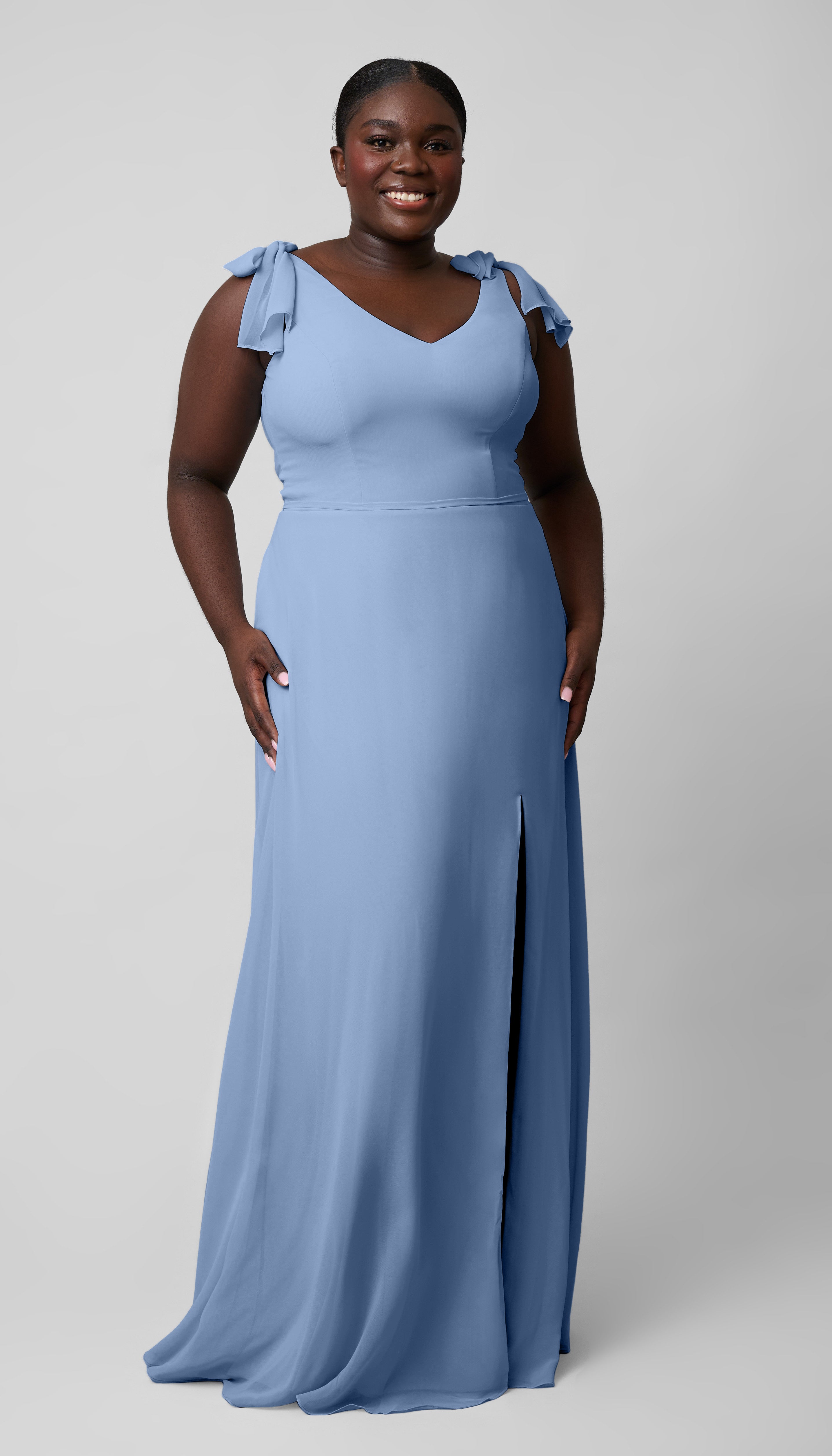 Kennedy Blue Leah Platinum Bridesmaid Dress