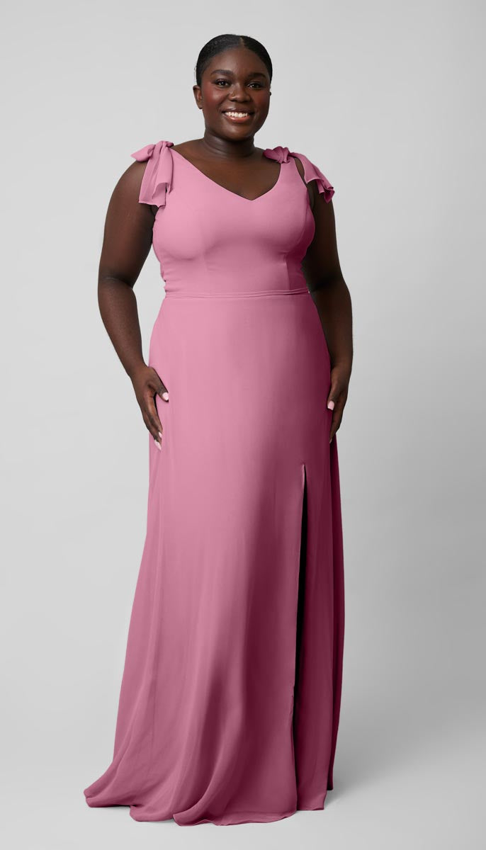 plus size pink bridesmaid dresses Kennedy Blue Leah Platinum Dress Honeymoon Outfits The strapless sweetheart neckline color:32 Cowl Cut Out Sparkly