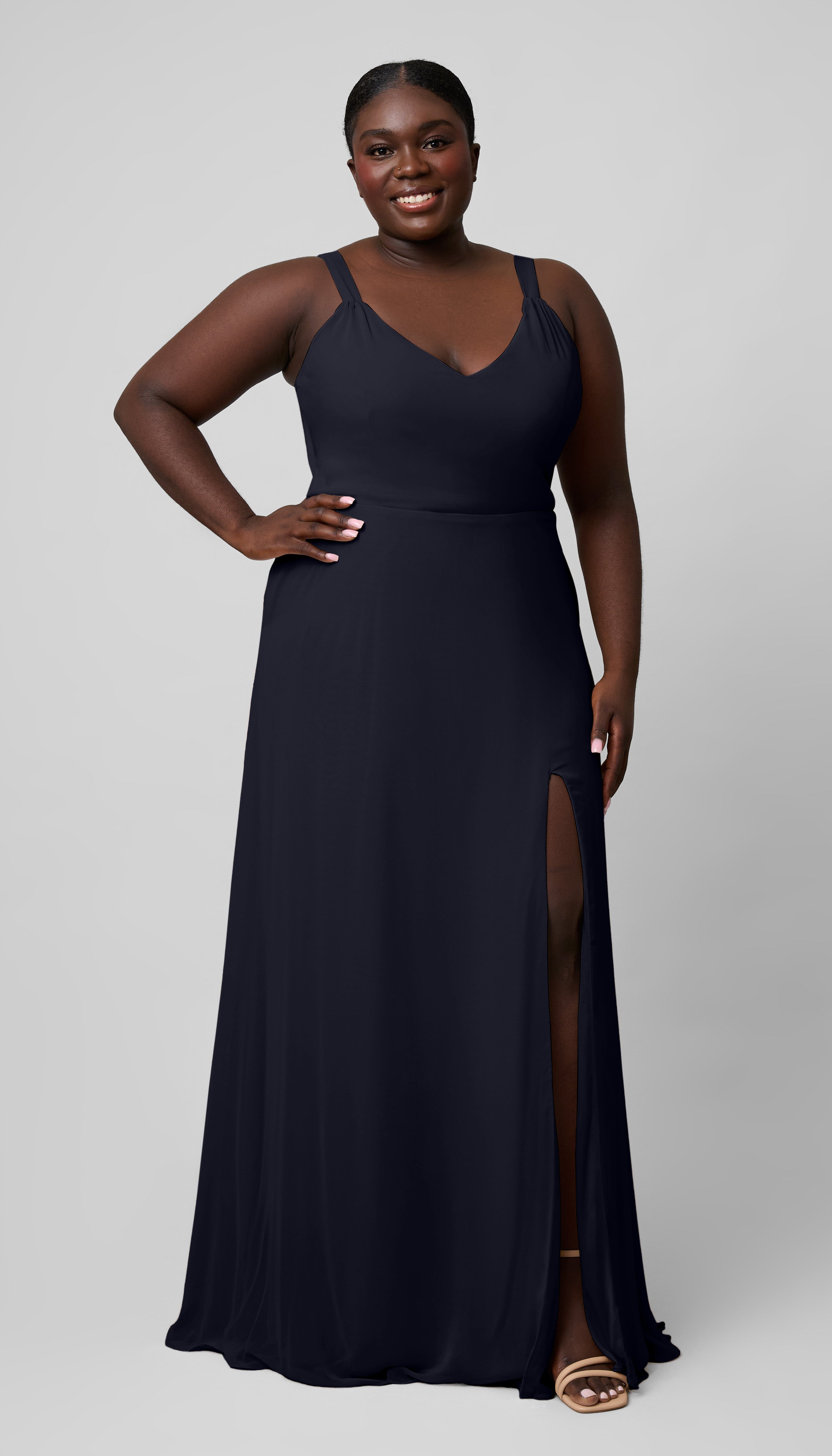 Kennedy Blue Meg Platinum Bridesmaid Dress