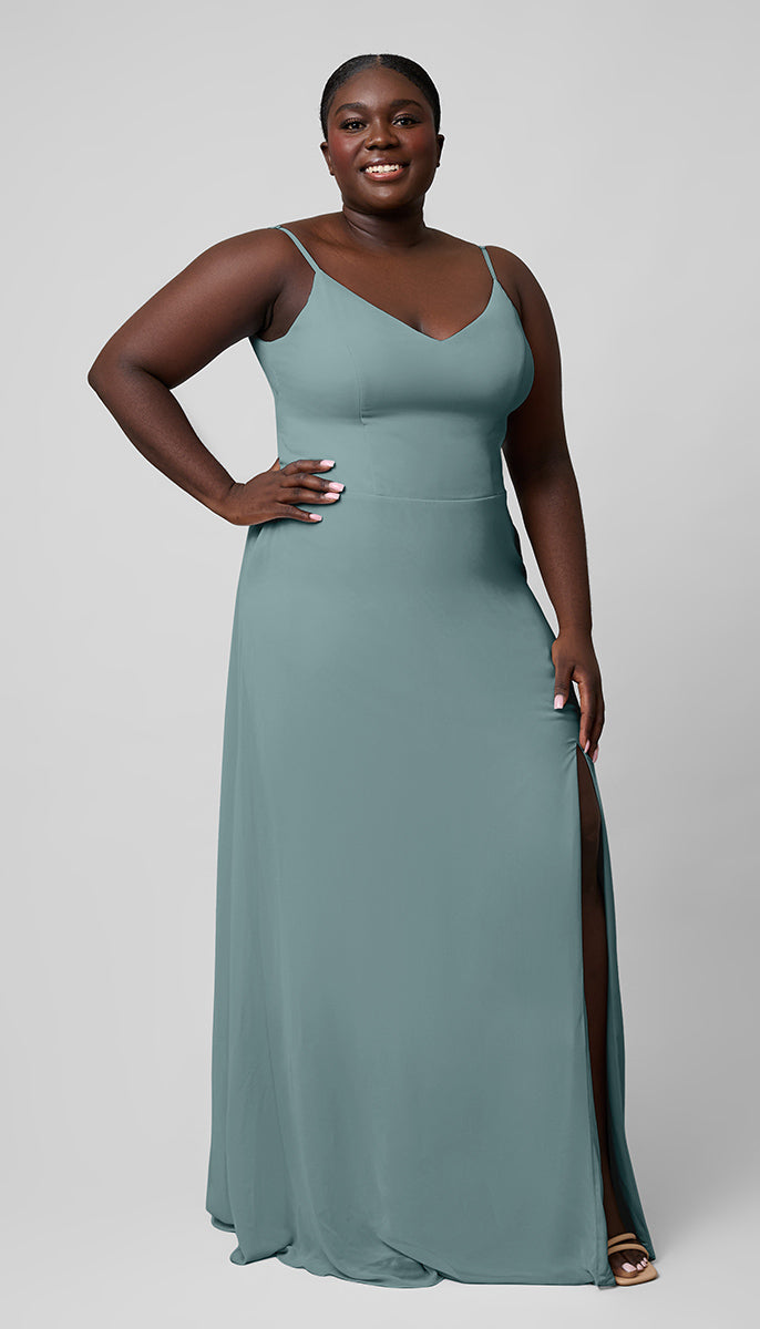 green fishtail dress LoveAnd Lemonade Deep V-Neck Sleeveless Tunic Sequined Mesh Socks main image 0
