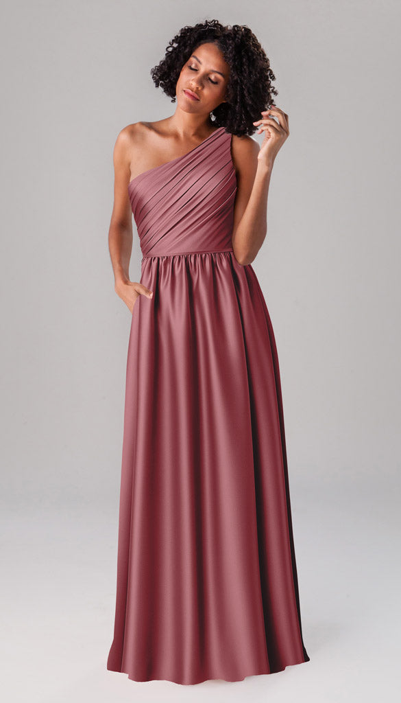 athena bridesmaid dress Kennedy Blue Luxe Satin – Wedding Shoppe Size pant:32 to for wedding season INV-1561 Clinton's Portrait Has Hint