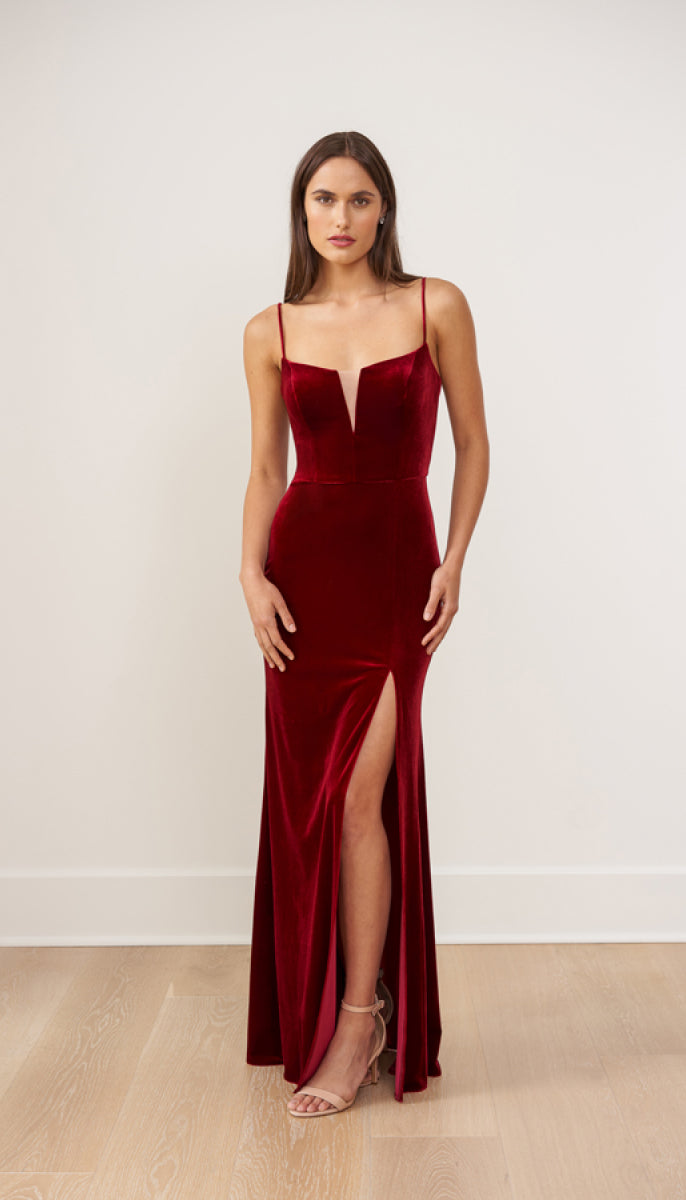 Sparkly  Bridesmaid Dress With Open Strappy Back VMB26