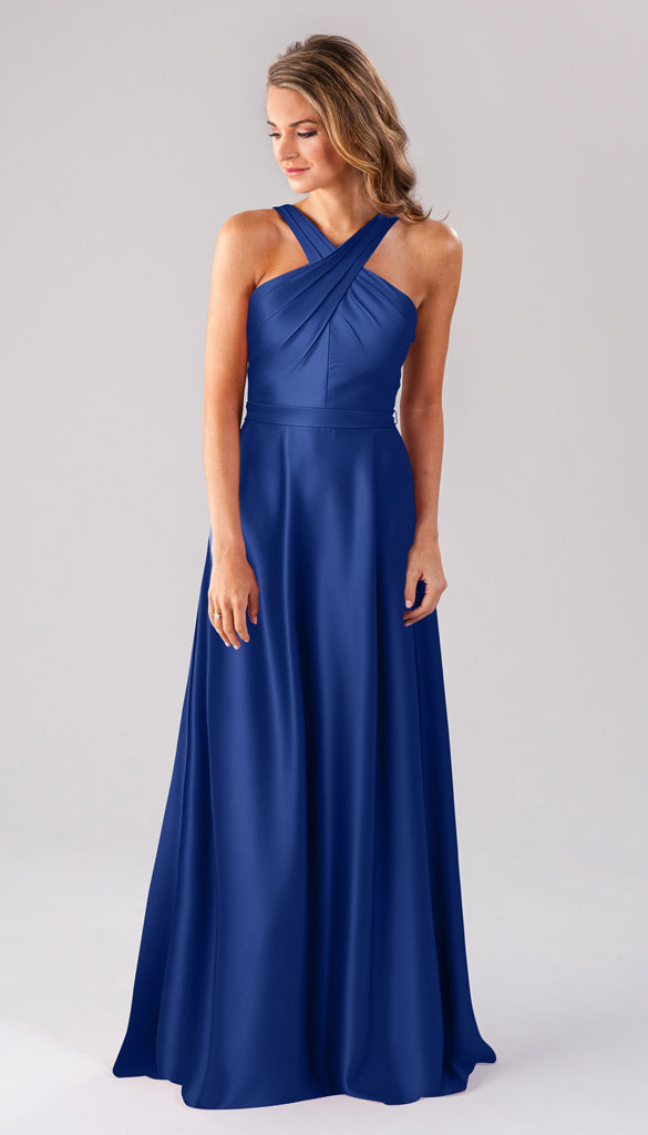 Kennedy Blue Elena Luxe Satin Bridesmaid Dress – Wedding Shoppe