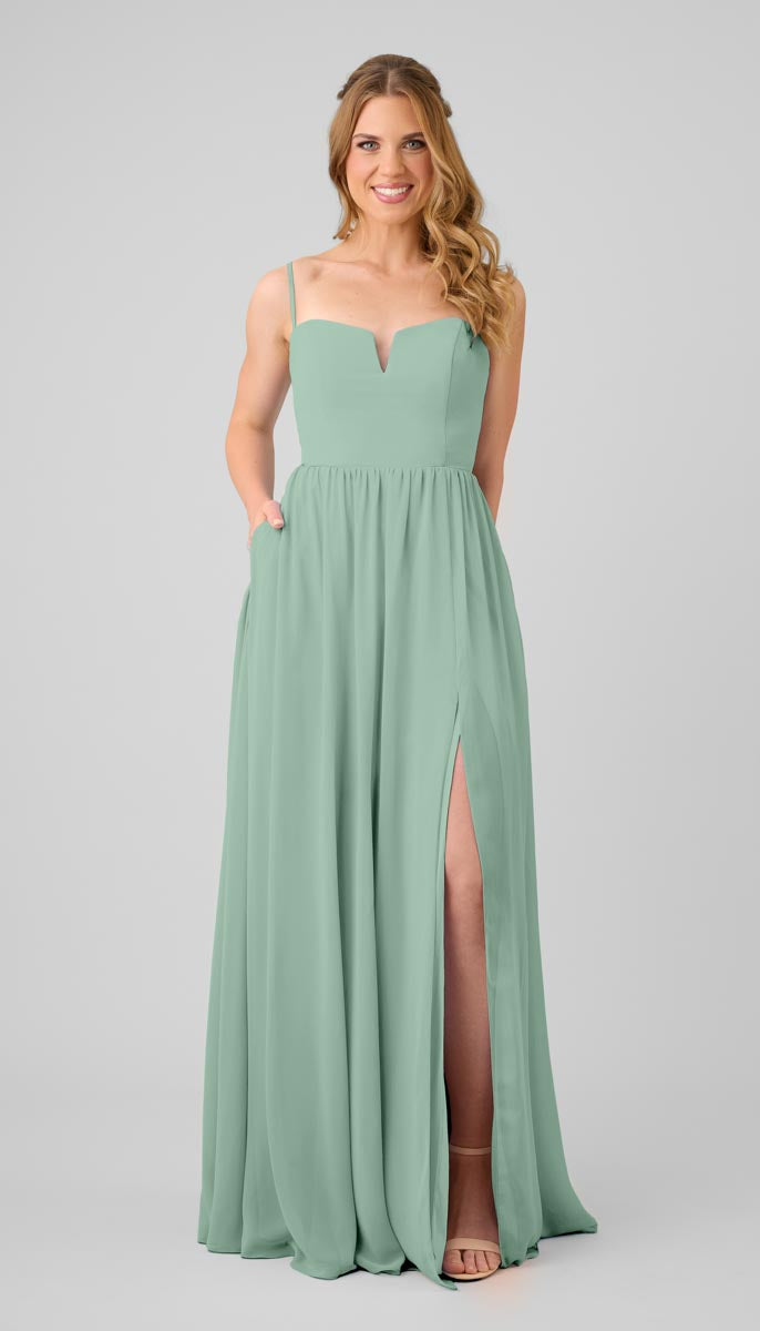 Indie adjustable fit bridesmaid dress