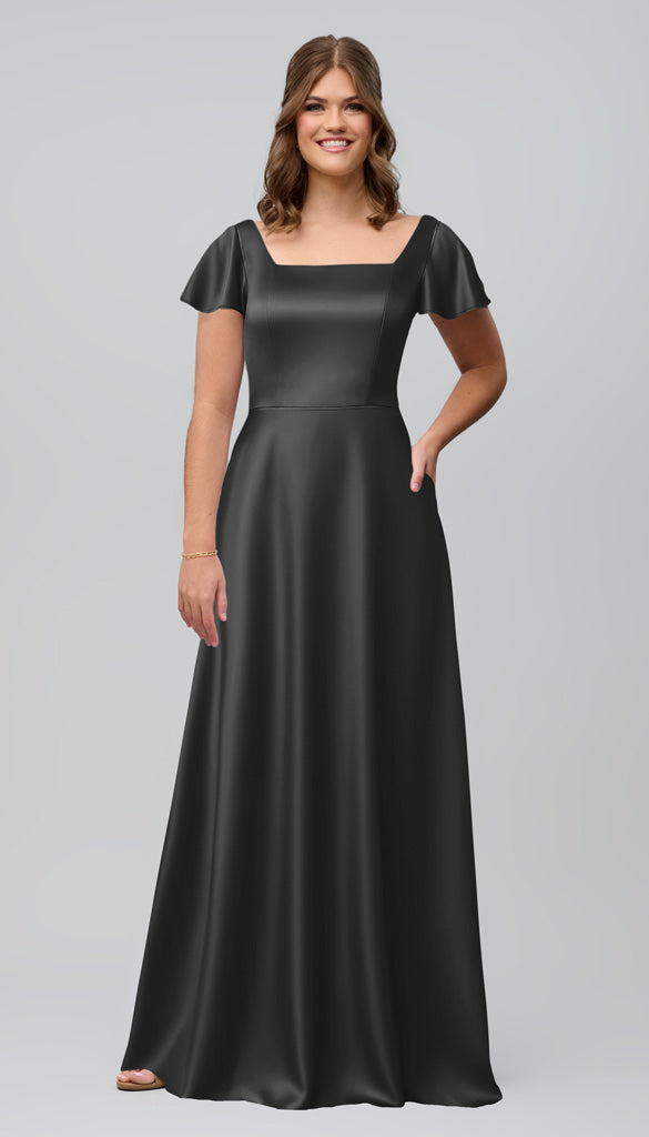 charcoal blue bridesmaid dresses Blake Ready To Ship Bridesmaid Dress
