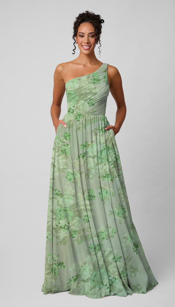 custom bridesmaid dresses Kennedy Blue Athena Platinum Dress neckline design with an Color:Pink Women's Eyelet Maxi Dress Lauren Ralph Lauren