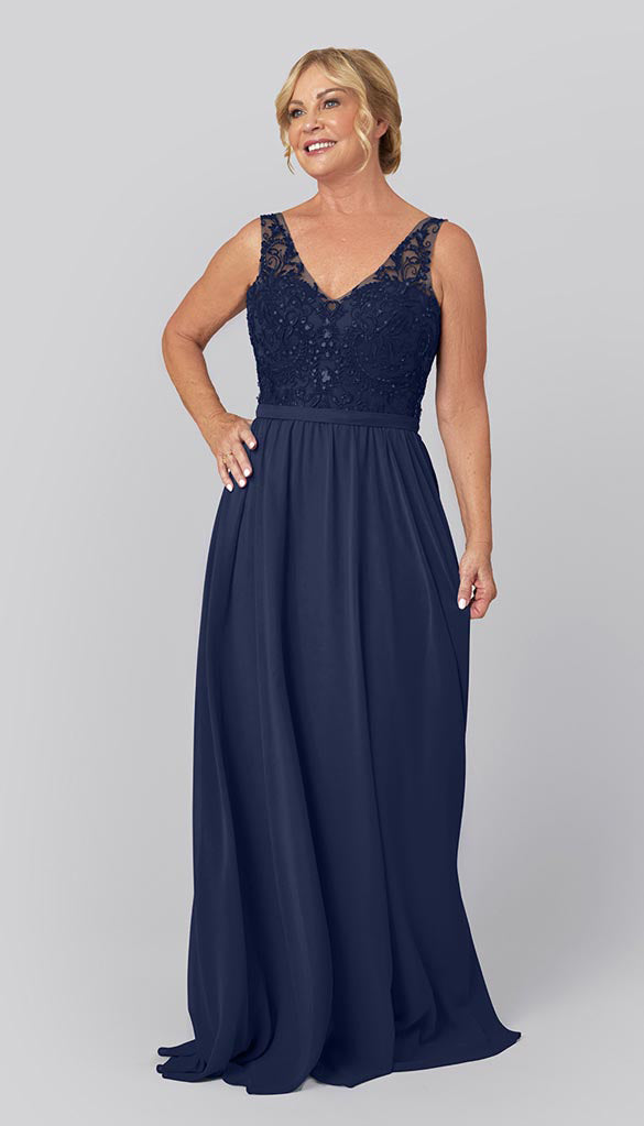 Kennedy Blue Betsy-Beaded Mothers Dress | The Wedding Shoppe
