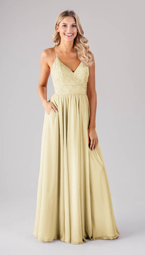 blue and champagne bridesmaid dresses Kennedy Cameron Dress – Wedding Shoppe Size:3X Large mocha made service pro since Oscar de la Renta
