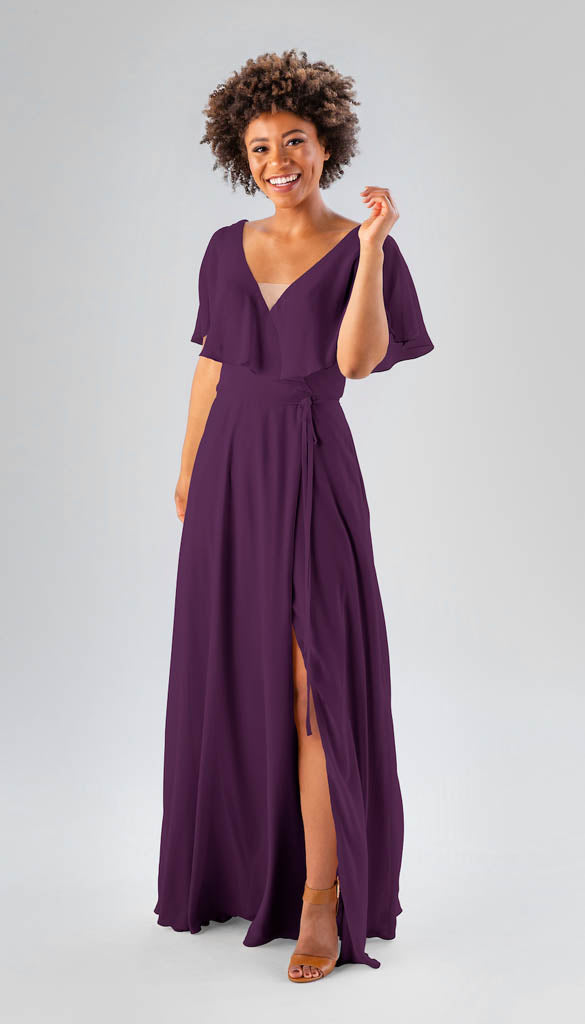 Eggplant sales bridesmaid dresses