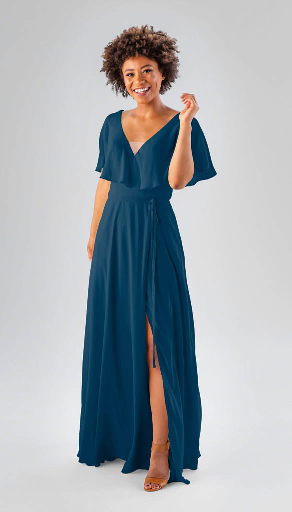 nautical bridesmaid dresses Kennedy Blue Courtney Dress – Wedding Shoppe Size:Customer size