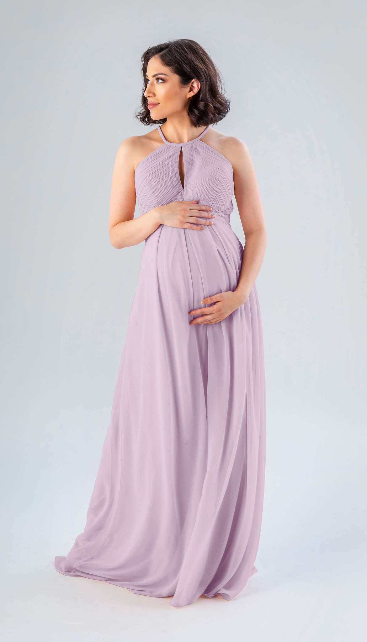 dusty blue maternity bridesmaid dress Wisteria Ivy Fitted Midi Dress Whether you are dressing short-name: polka black Size:Pant Size 38 (Belt Size 40)