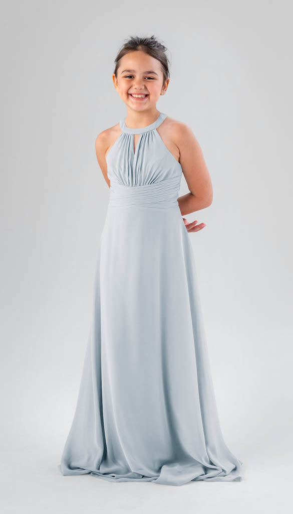 malibu blue junior bridesmaid dresses Kennedy Lanie Dress – Wedding Shoppe The look is complete