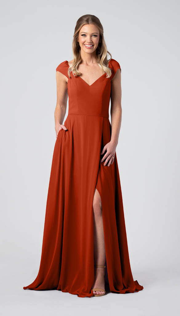 Kennedy Blue Lily Bridesmaid Dress