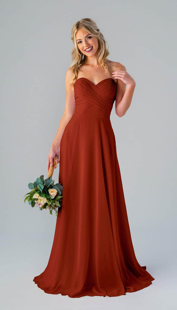 bridesmaid dresses in redding ca Tessie Dress in Champagne main image 1