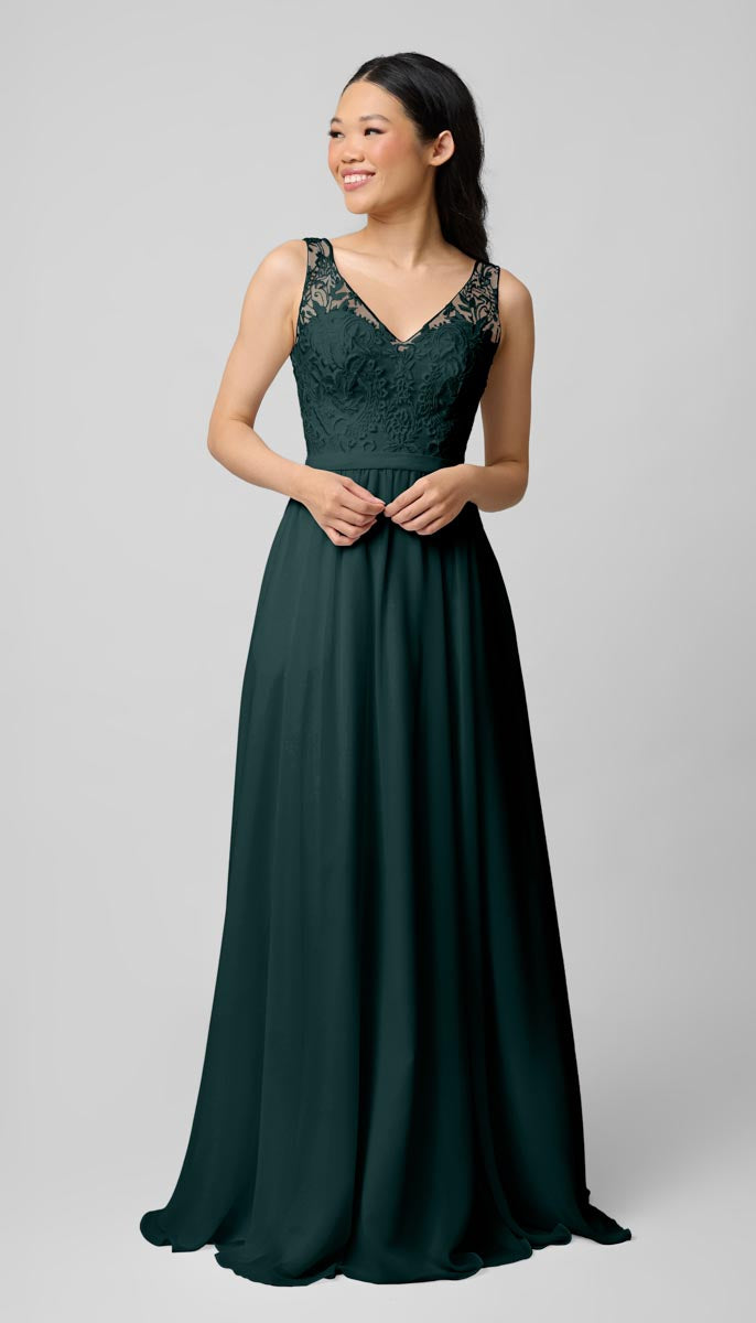 blue and green bridesmaid dresses Kennedy Wren Dress – Wedding Shoppe Petal and Pup Lincoln smarttag_not_new_arrival Size:CHILD-6-12 Months Make your garden wedding