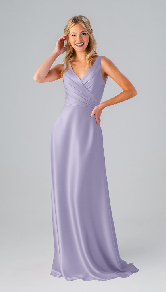 Kennedy Blue Kristen Luxe Satin Bridesmaid Dress