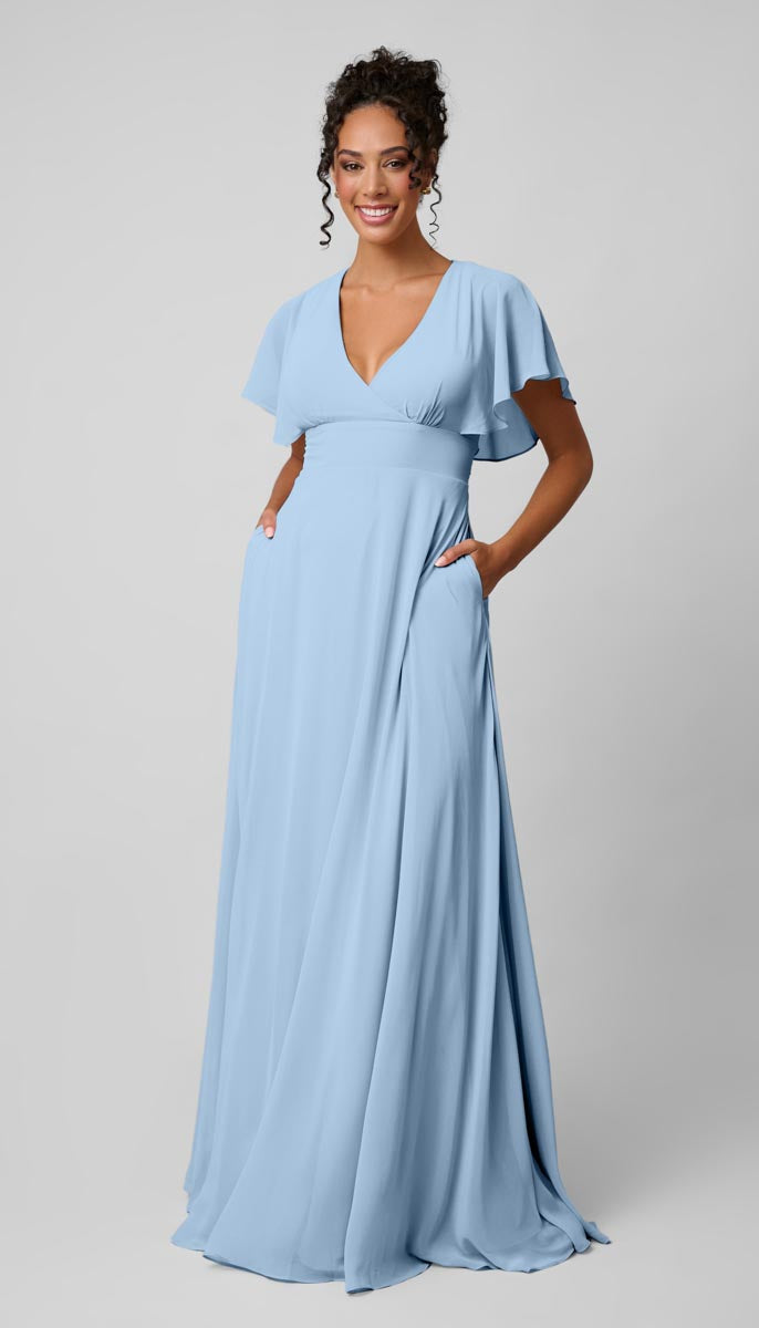 Kennedy Blue Luca Platinum Bridesmaid Dress | The Wedding Shoppe