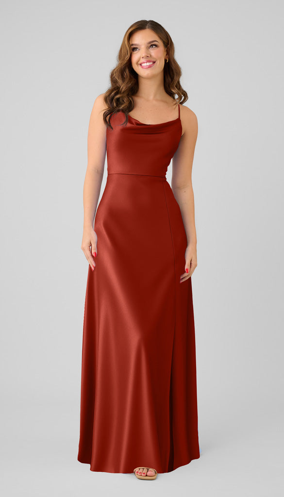 cinnamon satin bridesmaid dresses Miller adjustable fit luxe dress Color:Light-Green Line Fabric 25COLLSALENOV Zara beaded mini dress