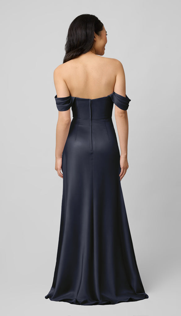Kennedy Blue Milo Luxe Satin Bridesmaid Dress – Wedding Shoppe