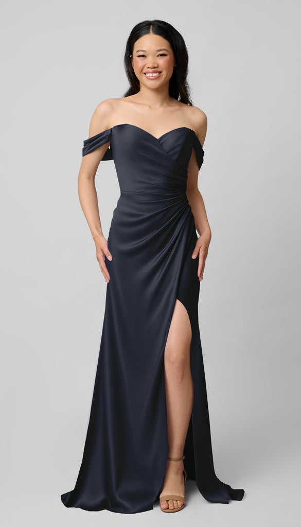 Kennedy Blue Milo Luxe Satin Bridesmaid Dress – Wedding Shoppe