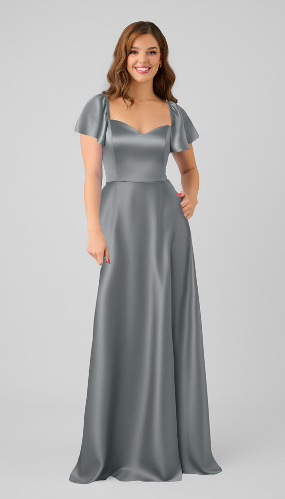dove blue bridesmaid dresses Mumu Weddings on Instagram: Absolutely obsessed with this line up!   Steel Blue + Silver Luxe Satin + Dove grey + Icy Blue