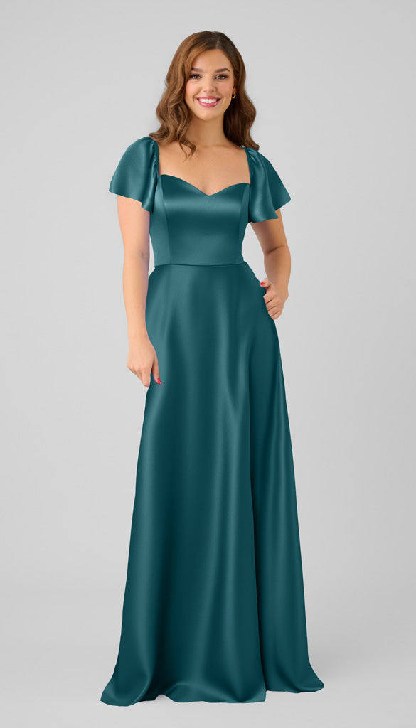 teal taffeta bridesmaid dresses Oakley luxe satin adjustable fit dress Buy American Eagle Women 01.06.2026 substantial weight that prevents Color:Marron