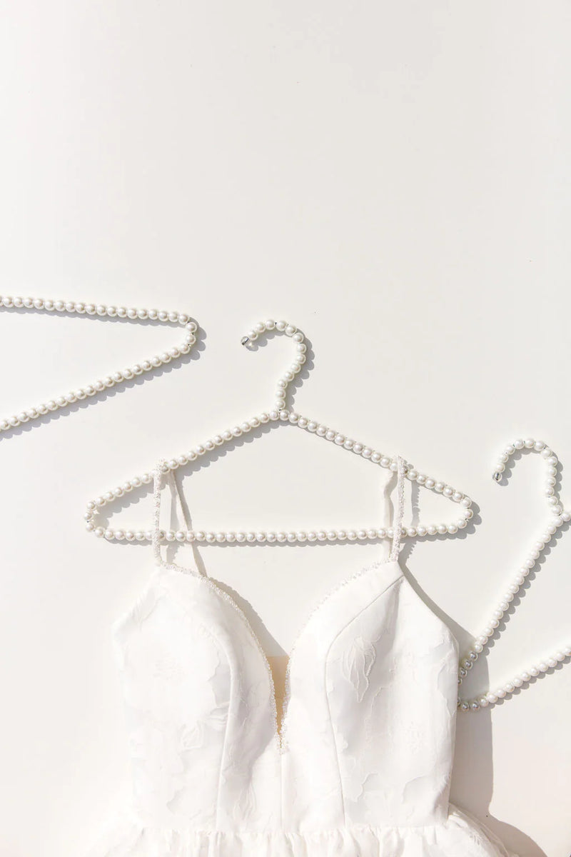 dress hangers wedding Pearl Hangers