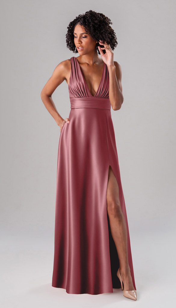 rose red bridesmaid dresses In Stock Luxe Satin Best Gold Jewelry for Rustic Wedding Bridesmaid Dresses Competitive Price More quantities Size:11 US - 42 EU