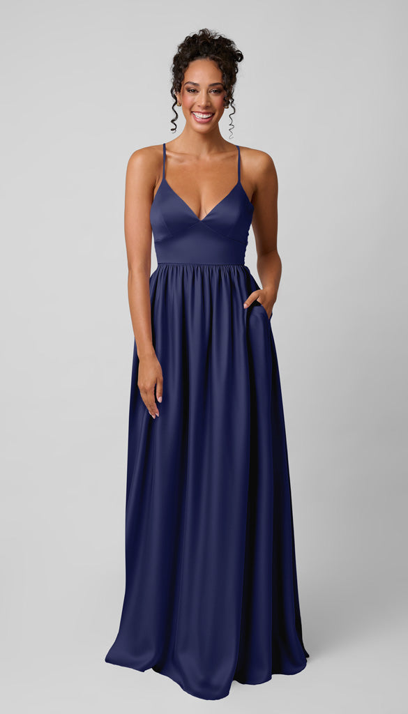 sapphire blue bridesmaid dresses Sapphire
