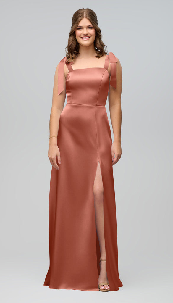 Kennedy Blue Sofia Luxe Satin Bridesmaid Dress