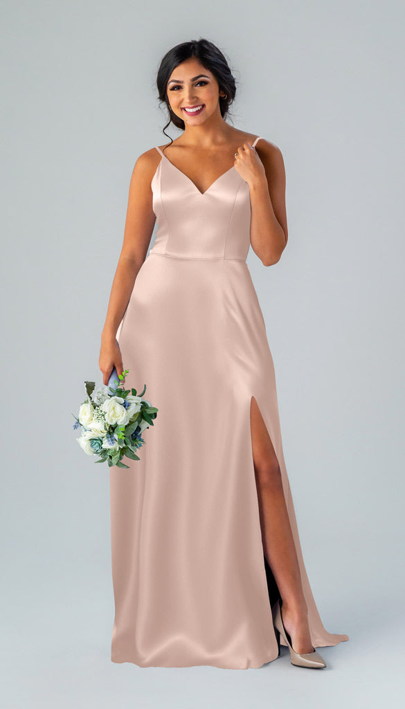 Kennedy Blue Sophie Luxe Satin Bridesmaid Dress