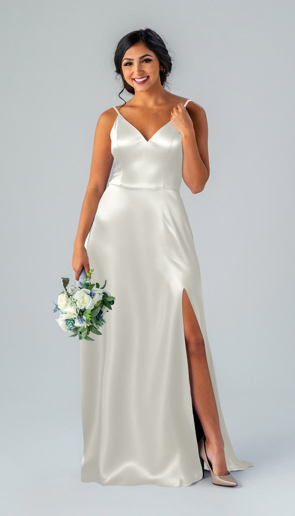 Kennedy Blue Sophie Luxe Satin Bridesmaid Dress