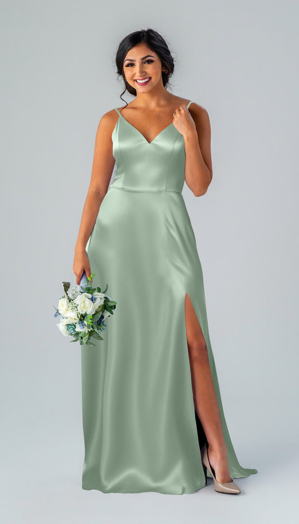 Kennedy Blue Sophie Luxe Satin Bridesmaid Dress