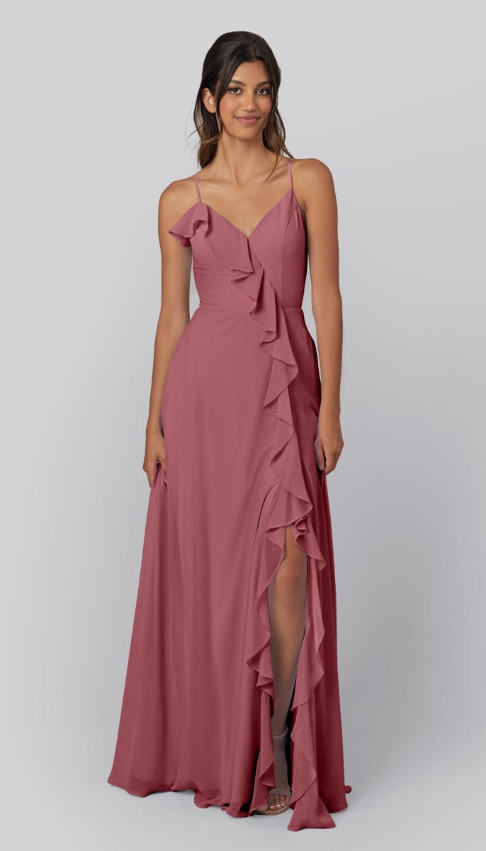 Maternity Macy's Blush Long Dress For Baby Shower Pinkblush