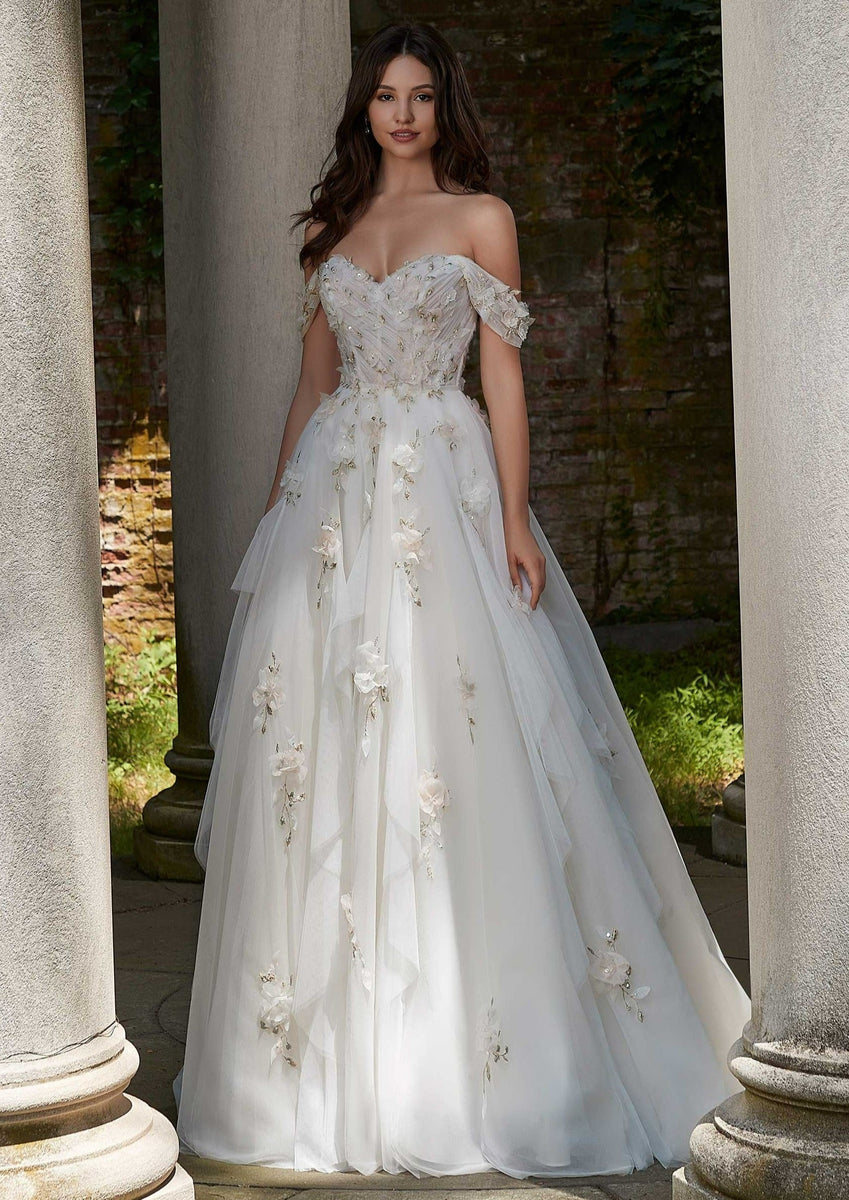 Morilee Colorful Wedding Dress: Bold Elegance for Every Bride