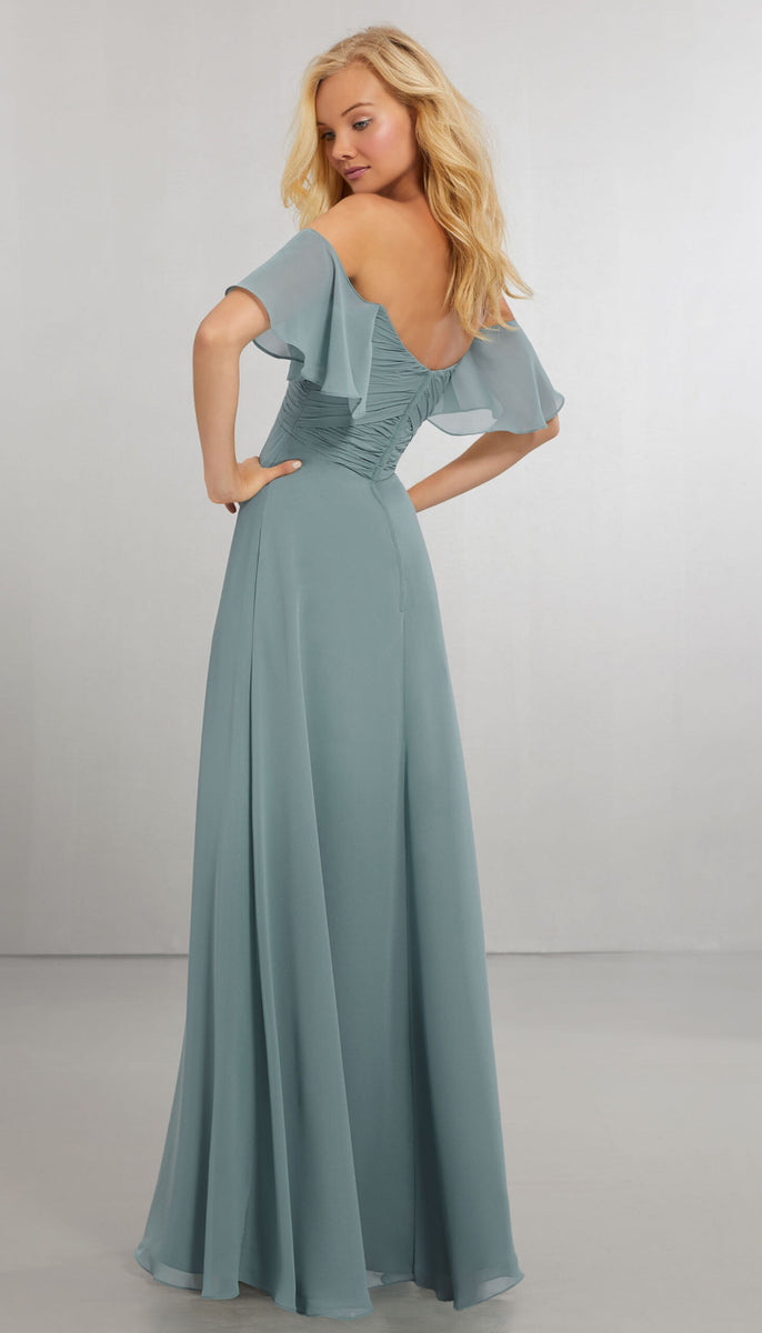 Morilee Off The Shoulder 21571 Bridesmaid Dress – Wedding Shoppe