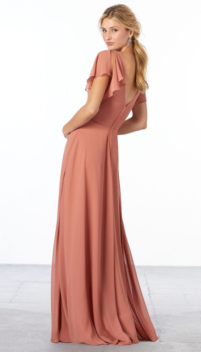 Morilee 21667 Flutter Sleeve Bridesmaid Dress – Wedding Shoppe