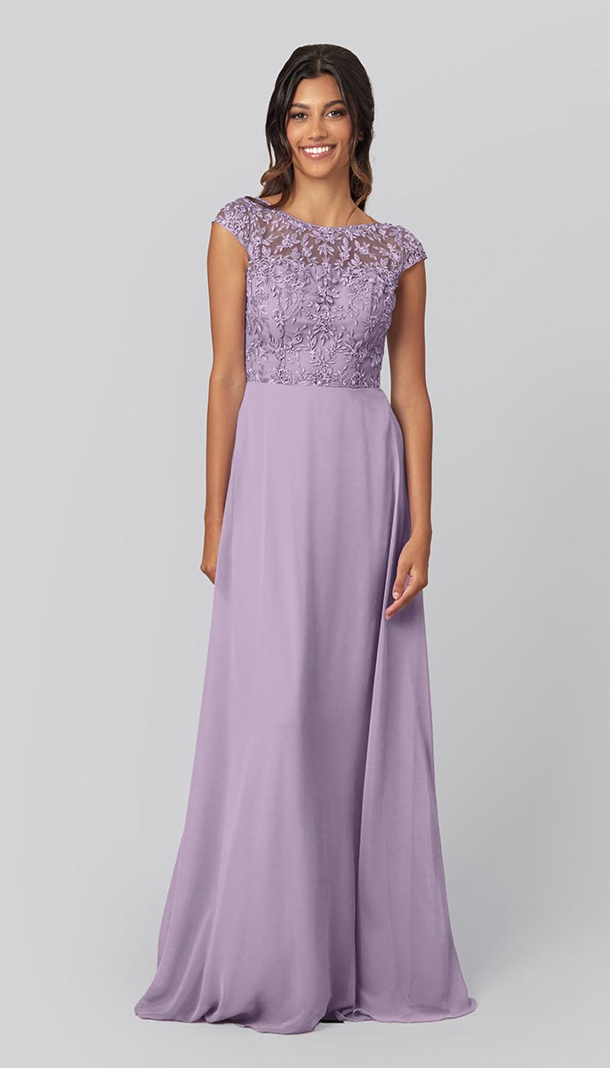 Lavender Lace Bridesmaid Dresses — free download