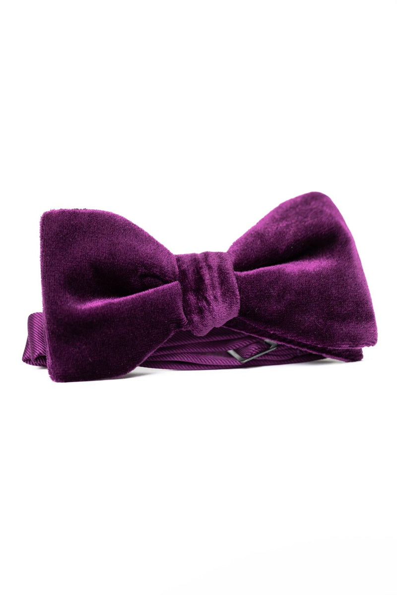 Mens Velvet Bow Tie The Wedding Shoppe