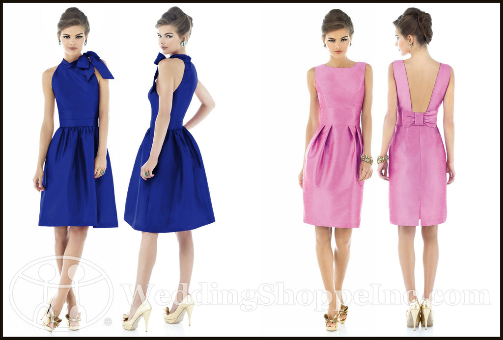 Popular Bridesmaid Gowns Featuring Alfred Sung Dresses
